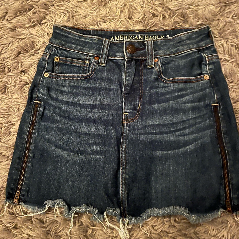 American Eagle Jean Skirt size 0